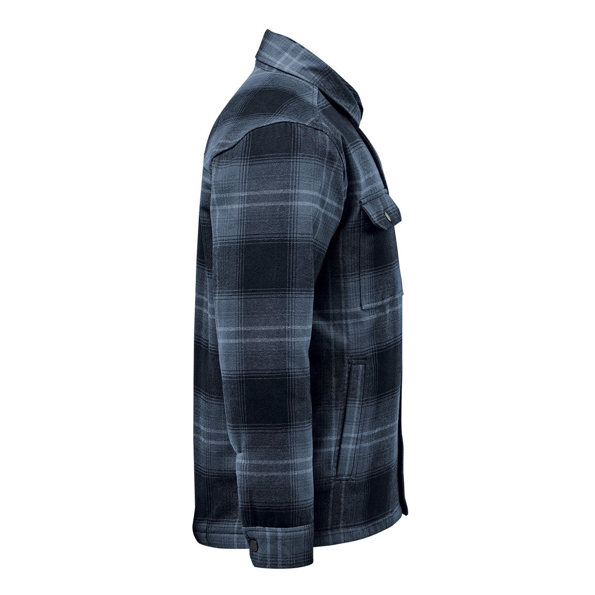 Men's Highland Sherpa Lined Plaid Jacket - CJK-1M