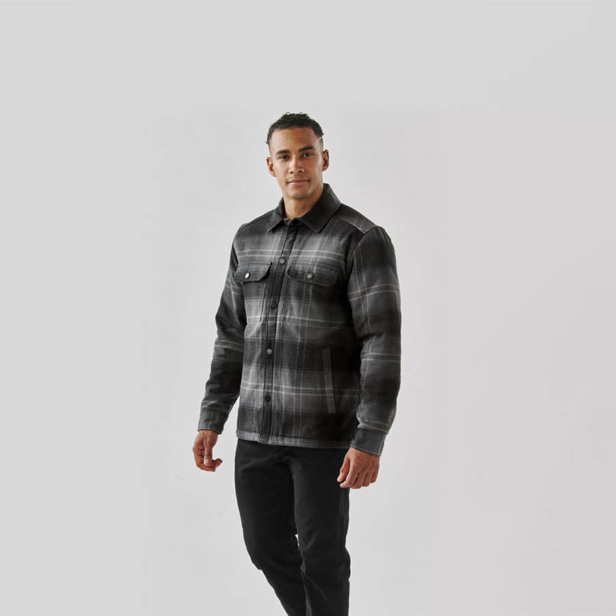 Men's Highland Sherpa Lined Plaid Jacket - Stormtech Canada Retail