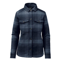 Women's Highland Sherpa Lined Plaid Jacket - CJK-1W