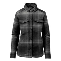 Women's Highland Sherpa Lined Plaid Jacket - CJK-1W