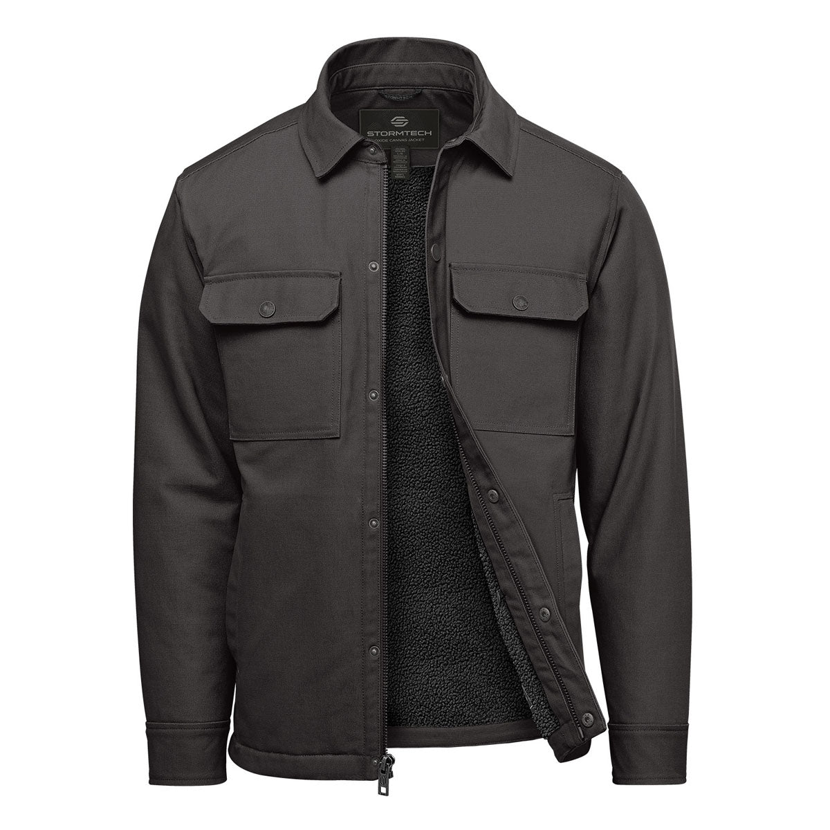 Men's Oxide Sherpa Lined Canvas Jacket - Stormtech Canada Retail