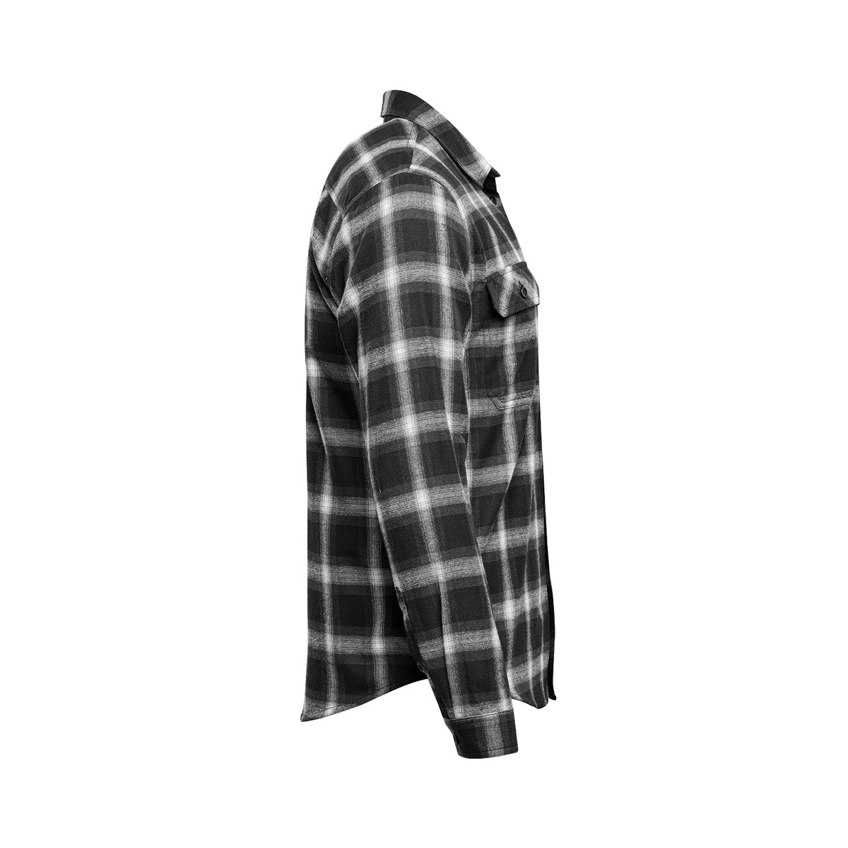 人気 好配色 RRL BLK×WHT FLANNEL SHIRT 白黒 Independent Legacy Black & White Flannel Shirt | Zumiez
