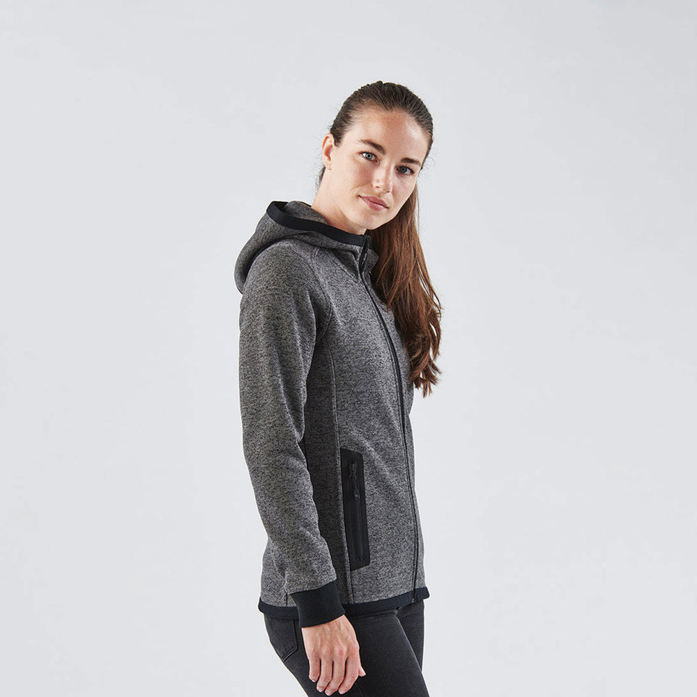 LOCKFEM_05 HOODIE — STORM ROSE