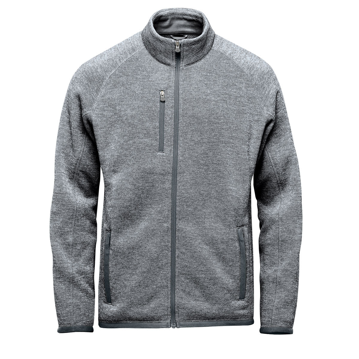 Black fleece full zip jacket hotsell