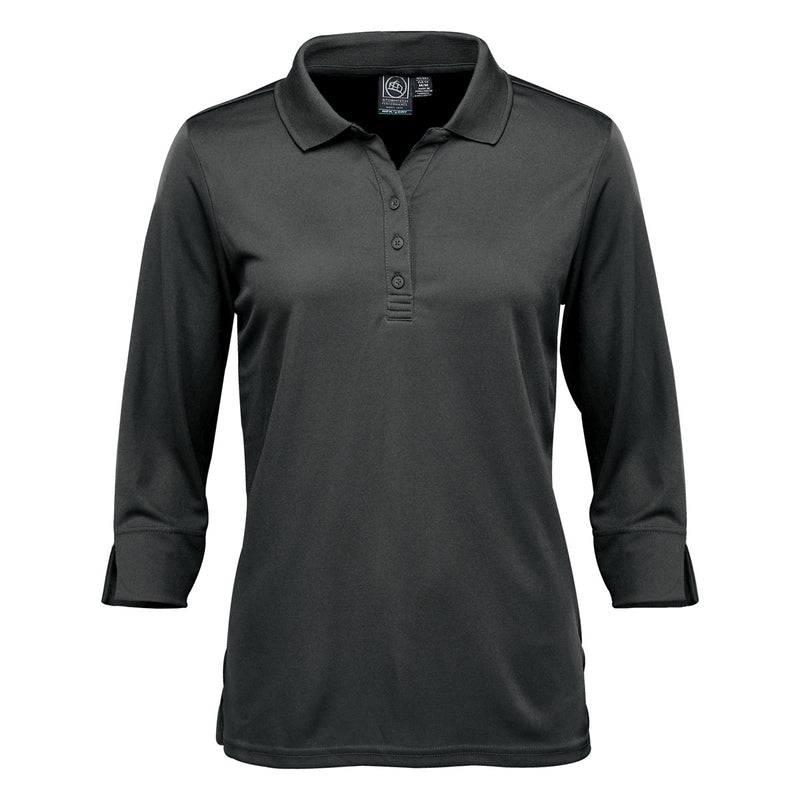 Women's Eclipse H2X-DRY Pique L/S Polo Final Sale - PGL-1W