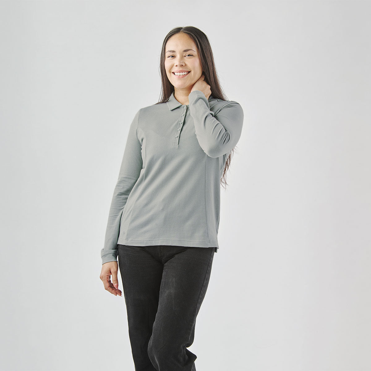Women's Nevada L/S Micro Pique Polo - Stormtech Canada Retail