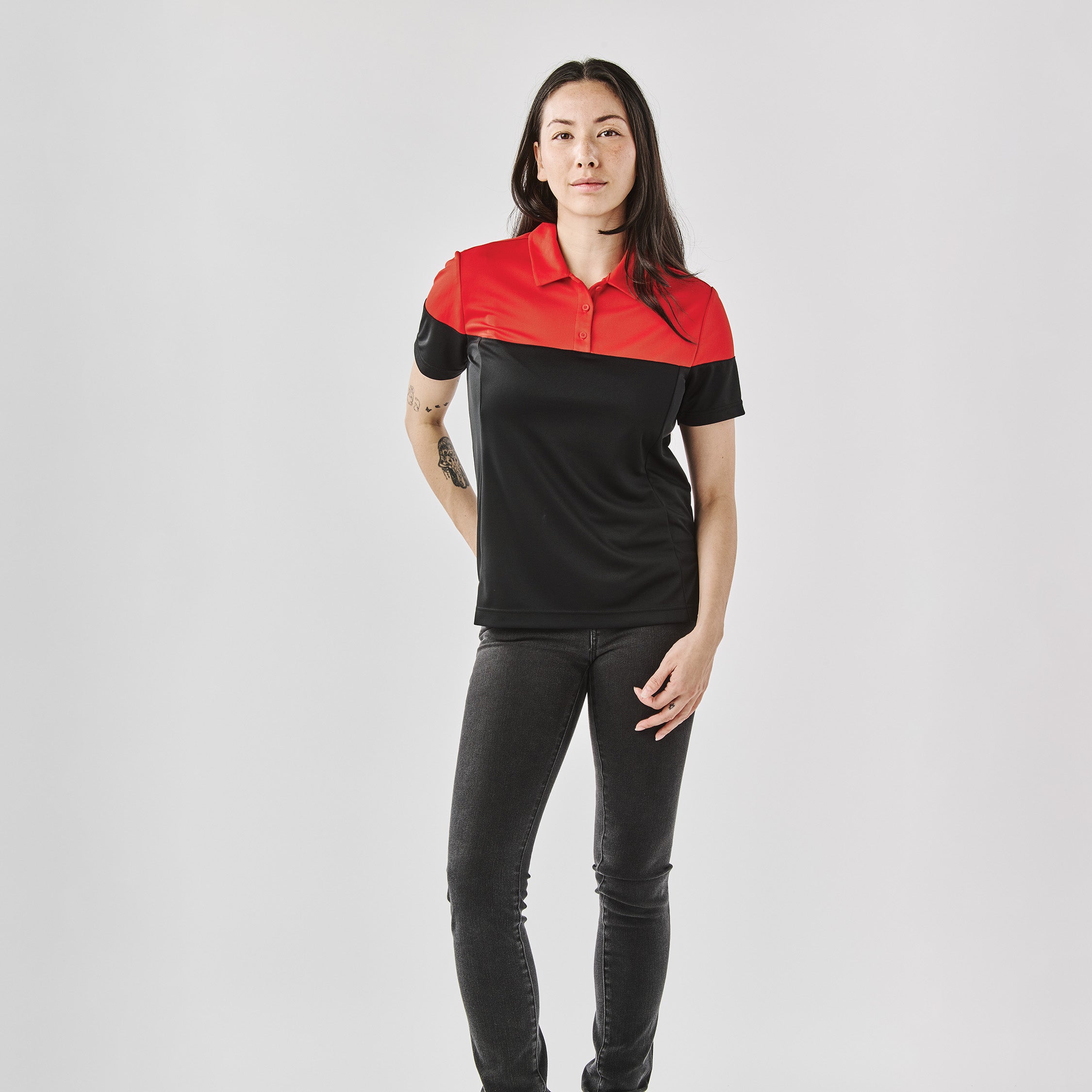Women's Monterey Two-Tone S/S Polo - PSX-9W