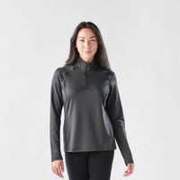 Women's Augusta 1/4 Zip Long Sleeve - QT-1W