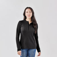 Women's Ashburn Henley - WK-2W