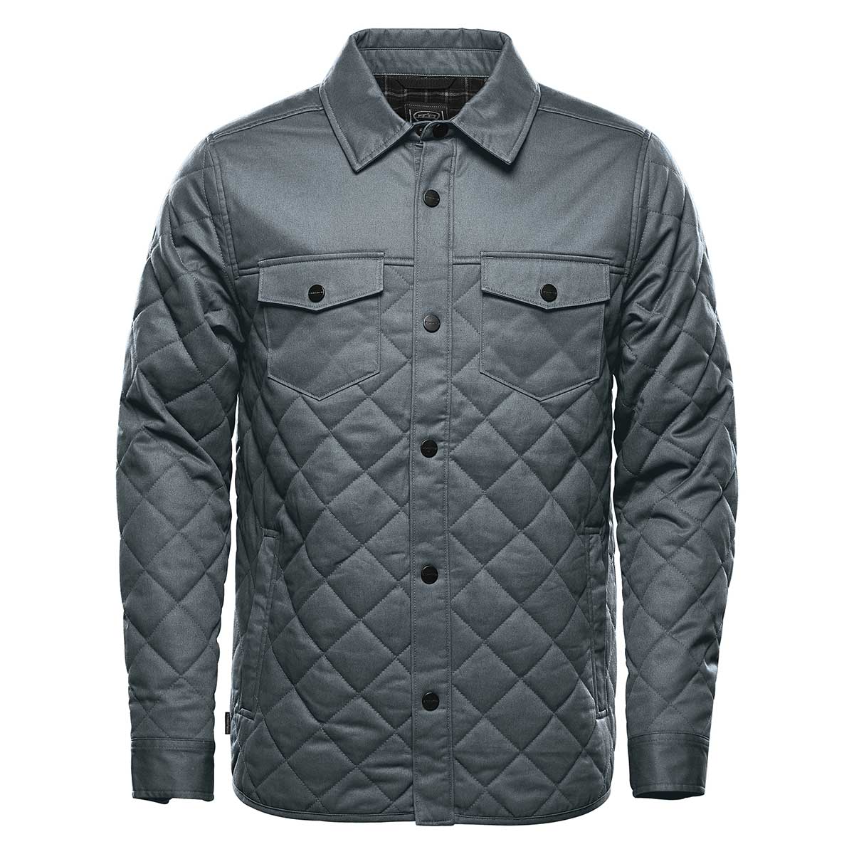 Mens short quilted jacket hot sale