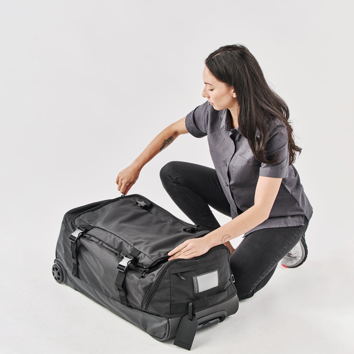 Heavy duty wheeled duffel bag store