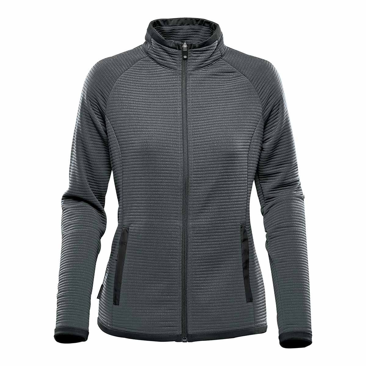 Sport-Tek Ladies Tricot Sleeve Stripe Track Jacket, Product