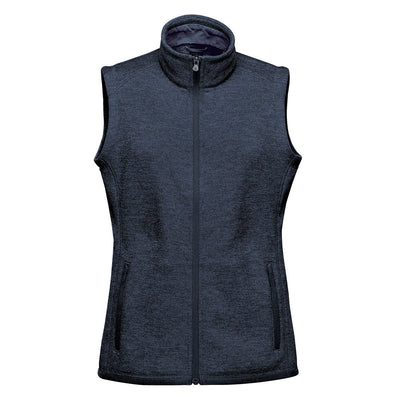 Navy blue hot sale fleece vest womens
