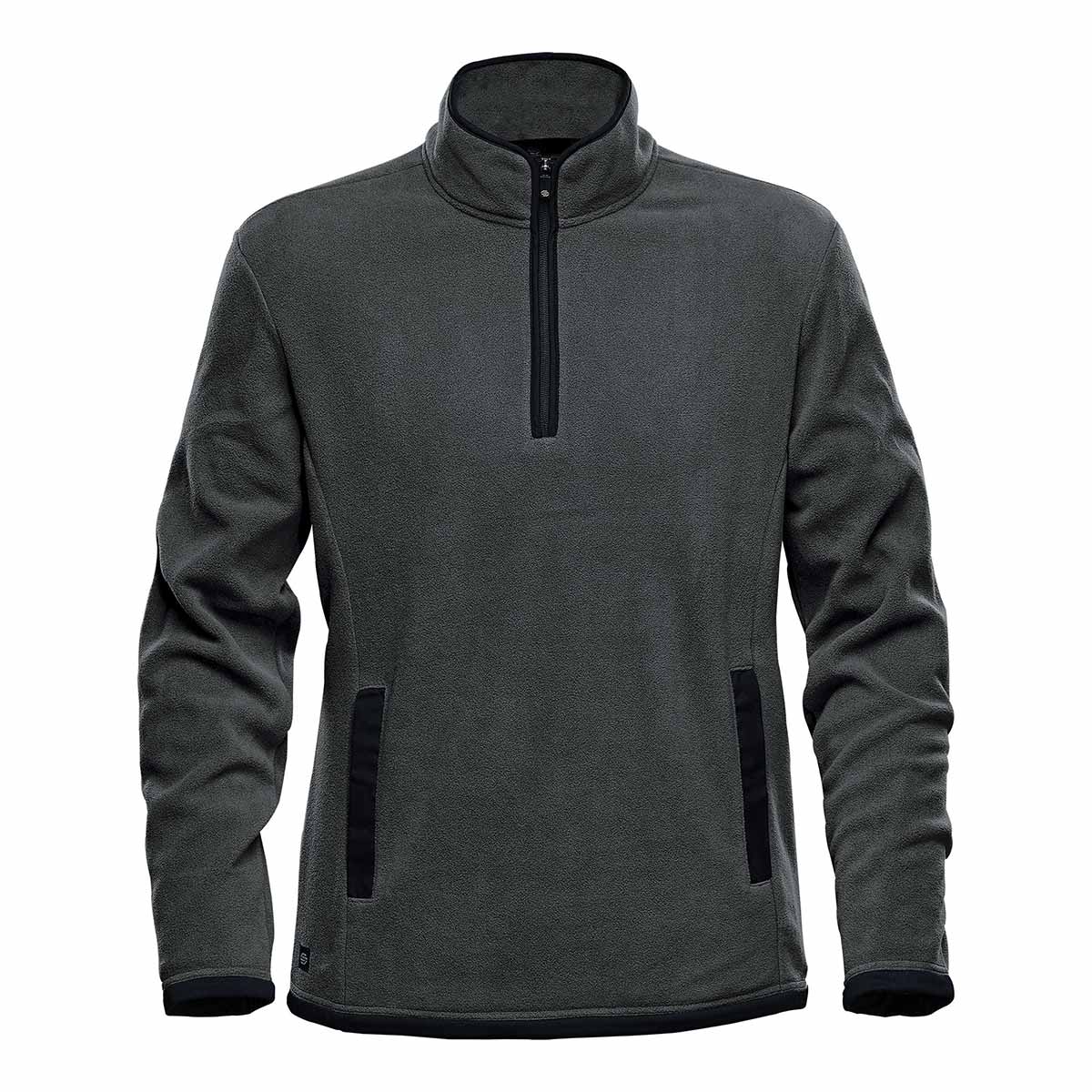 Black quarter zip fleece outlet