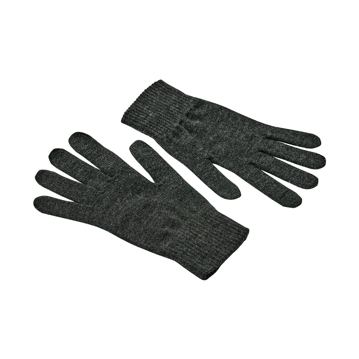 Mens black store knit gloves
