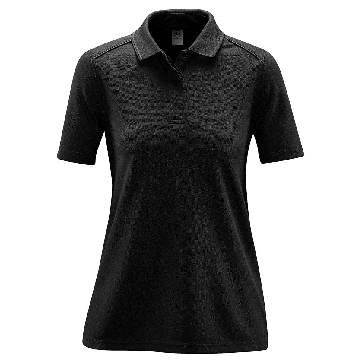 Black polo shirt female deals