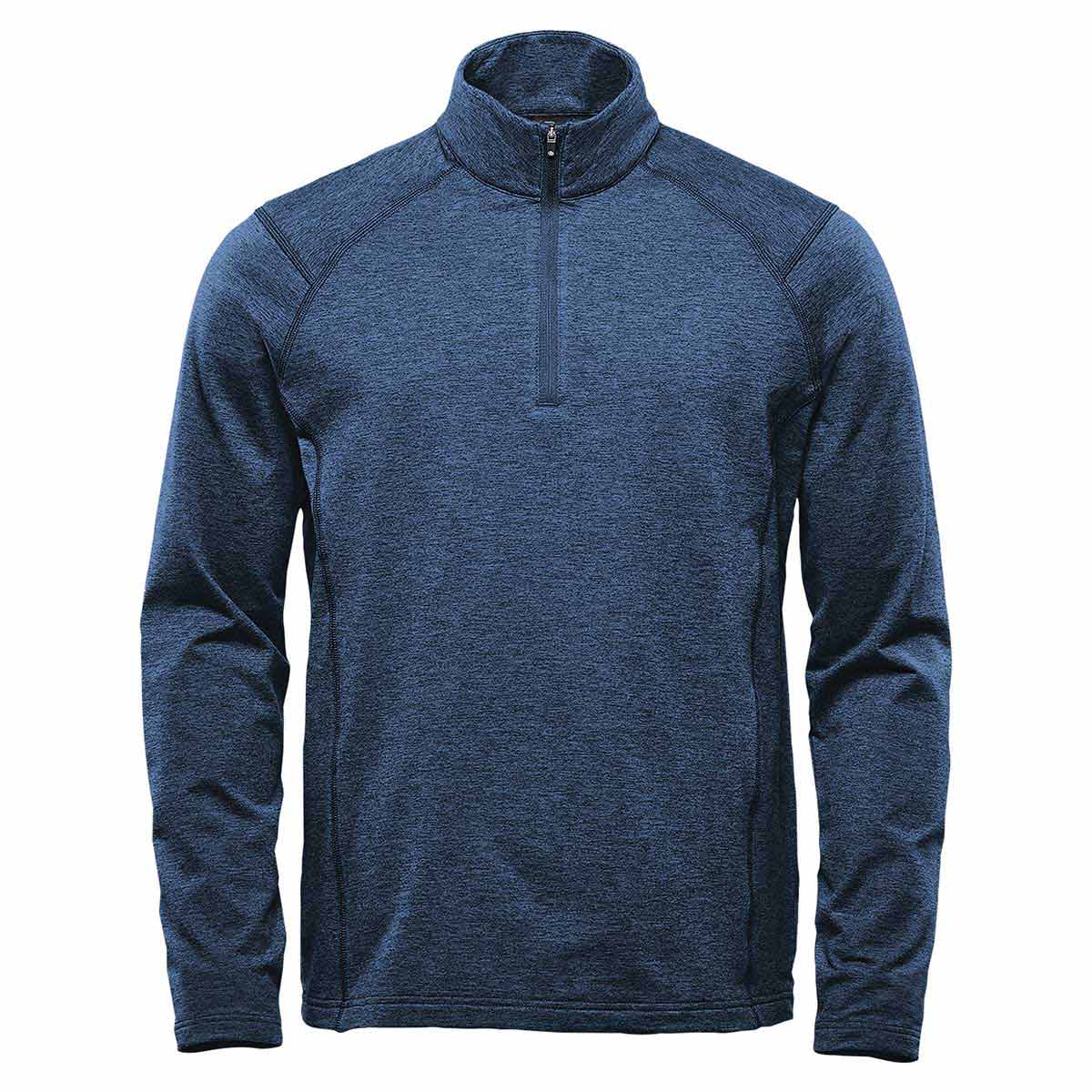 1/2 Zip Sweatshirt - NAVY BLUE / M