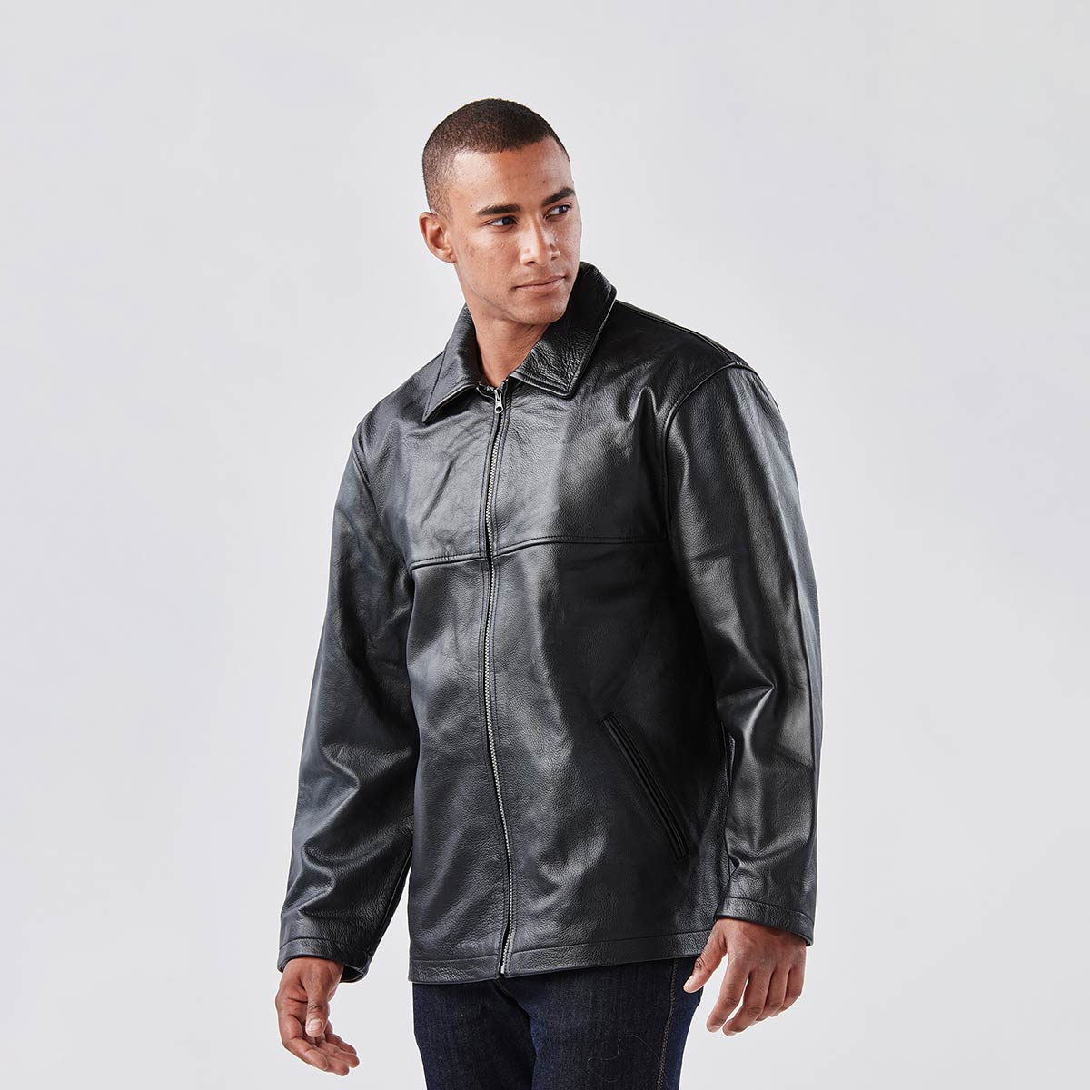 Curves Black Leather-Look Belted Biker Jacket | New Look