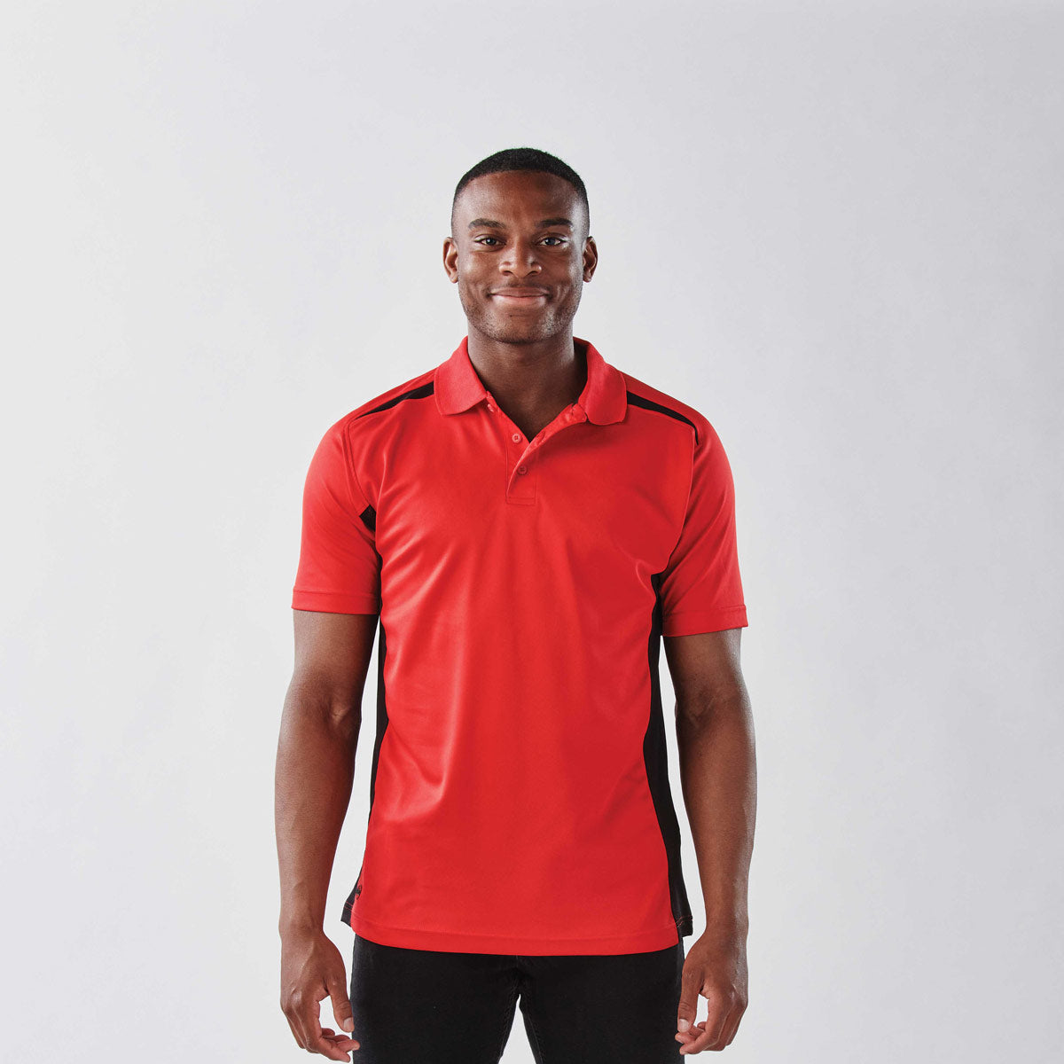Mens shop red polo