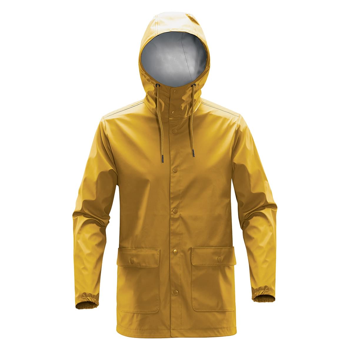 Orange raincoat mens deals